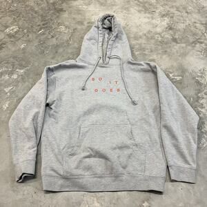 Mac Miller Hoodie Men Medium Gray So It Goes Official Hoodie 2018 Album Swimming